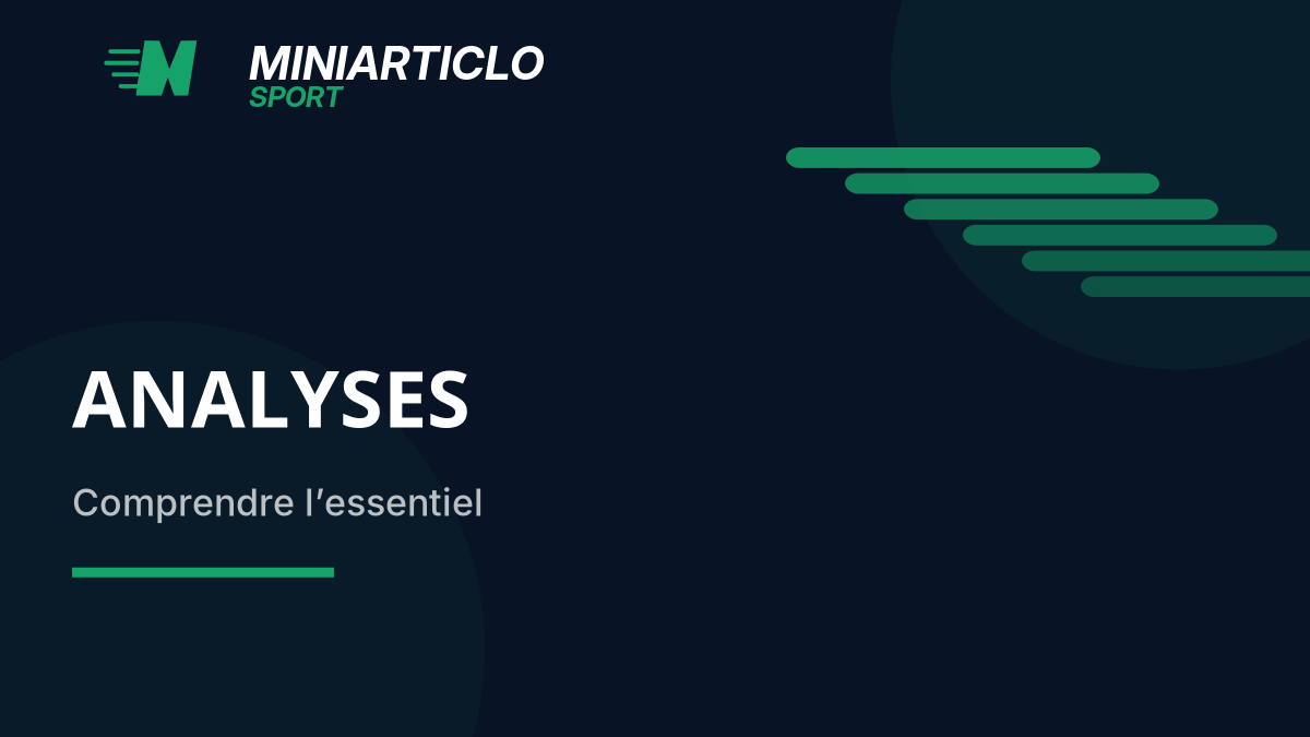 Visuel horizontal MiniArticlo Sport pour les analyses